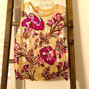 Tracey Reese sequin top